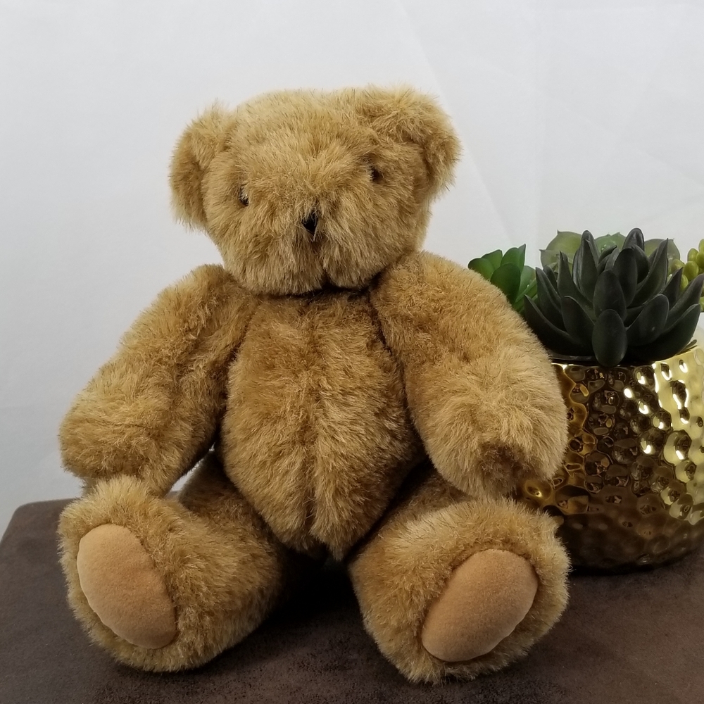 VERMONT TEDDY BEAR Classic Jointed Bear 10-11"